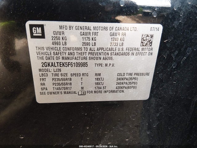 GMC Terrain Slt-2