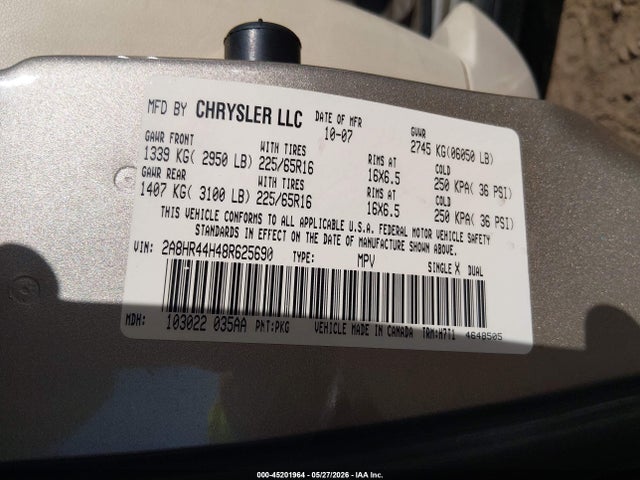 Chrysler Town & Country Lx