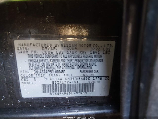 Nissan Sentra Sv