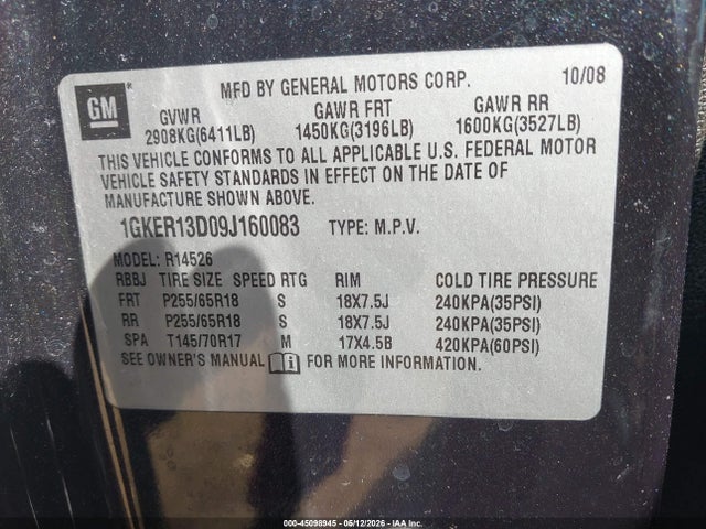 GMC Acadia Sle-1