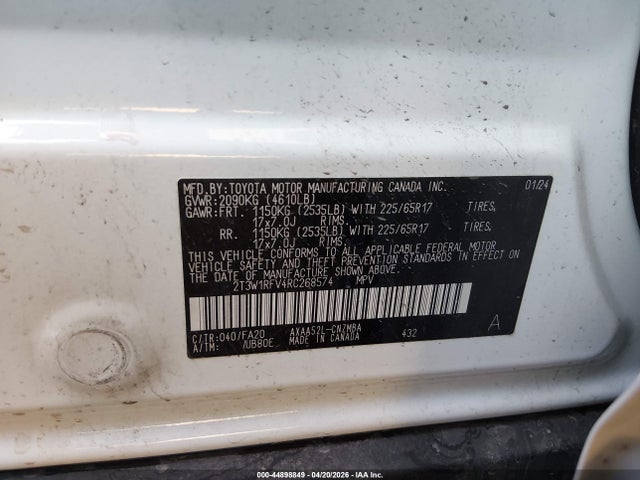 Toyota RAV4 Xle