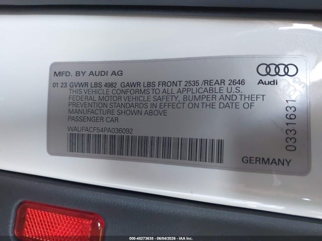Audi A5 Premium Plus 45 Tfsi S Line Quattro S Tronic