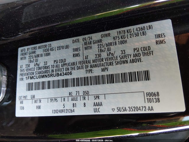 Ford Escape St-line