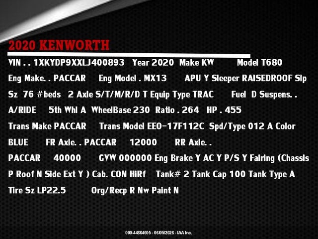 Kenworth T680