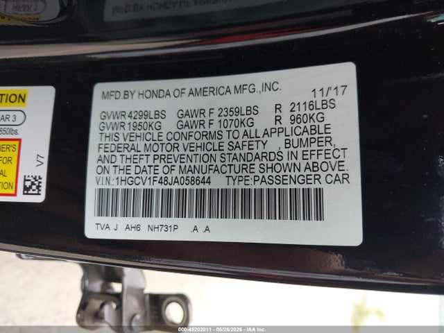 Honda Accord Ex