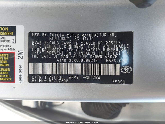 Toyota Camry Se