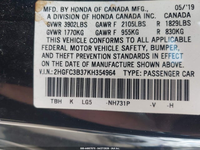 Honda Civic Ex