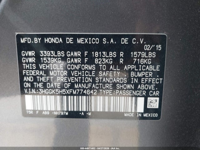 Honda Fit Lx