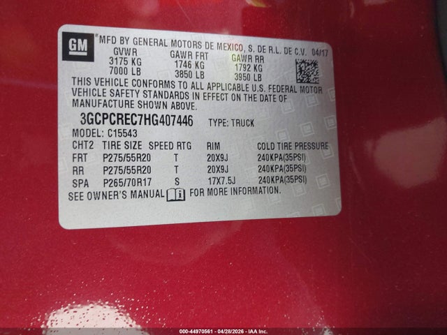Chevrolet Silverado 1500 1lt