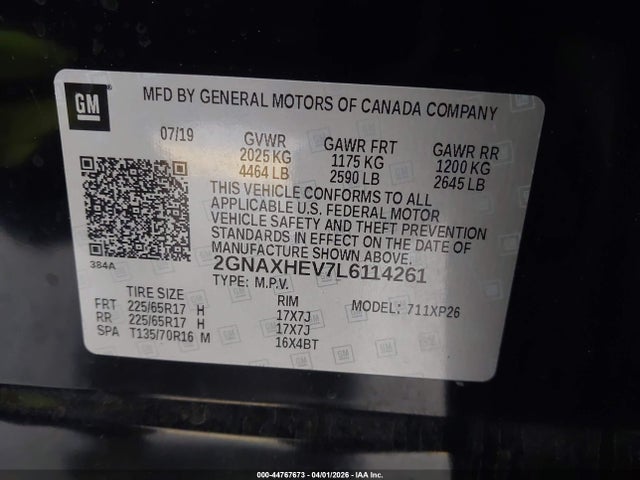 Chevrolet Equinox Fwd Ls