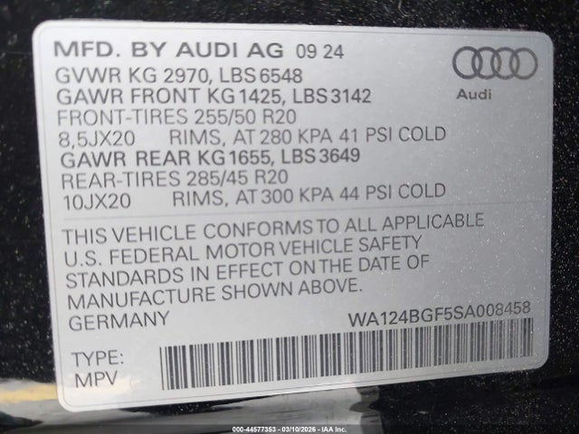 Audi Q6 Premium Plus Quattro