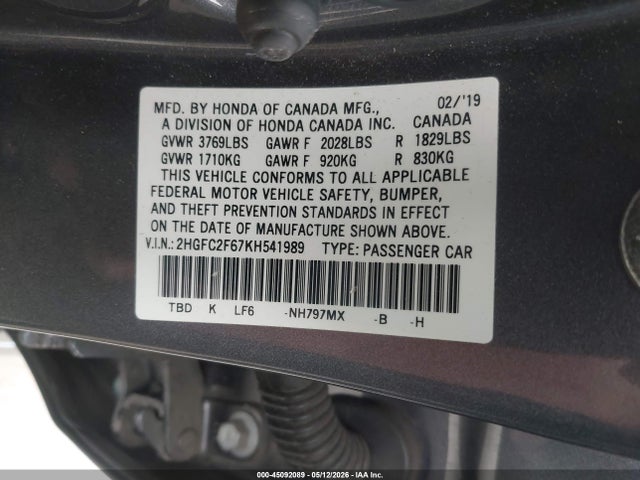 Honda Civic Lx