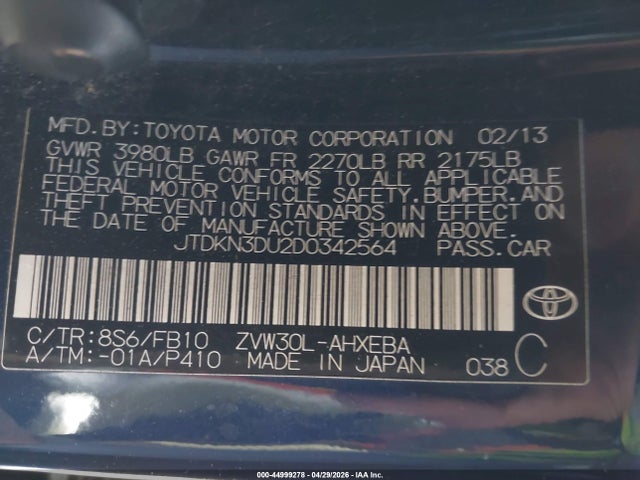 Toyota Prius Two