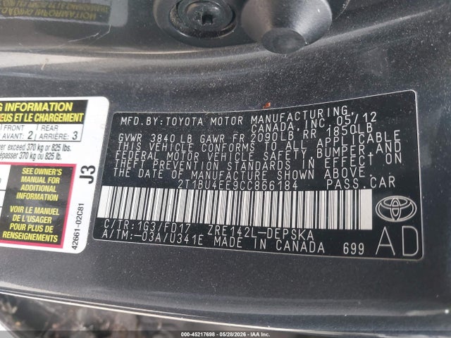 Toyota Corolla S