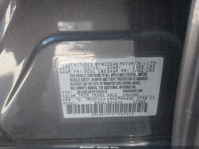 Nissan Sentra Sv