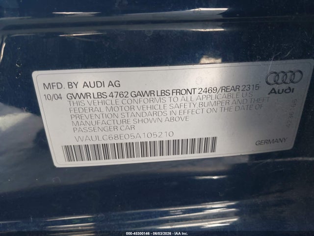 Audi A4 1.8t Special Edition