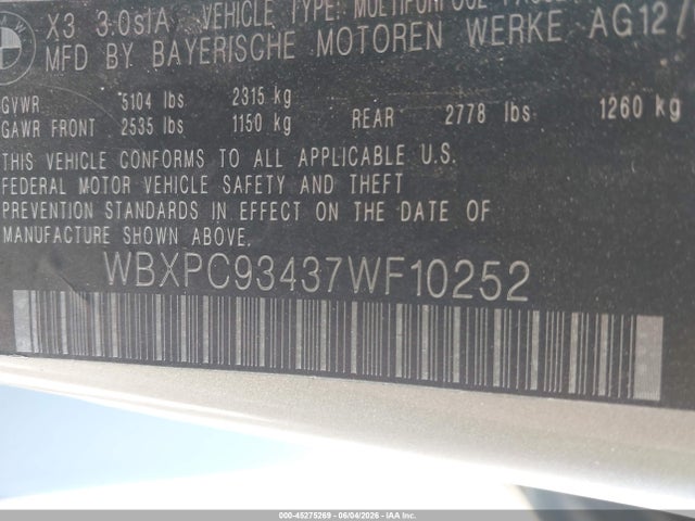 BMW X Series 3.0si