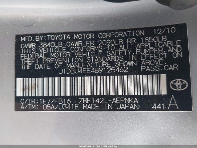 Toyota Corolla Le