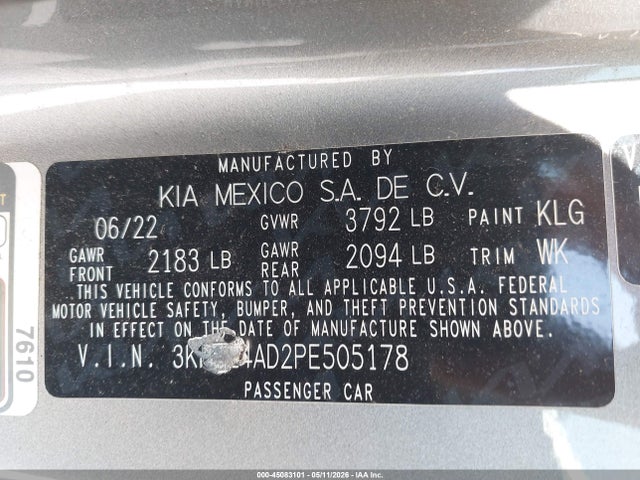 Kia Forte Lxs