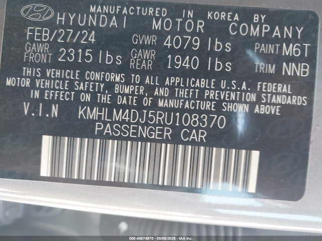 Hyundai ELANTRA Blue