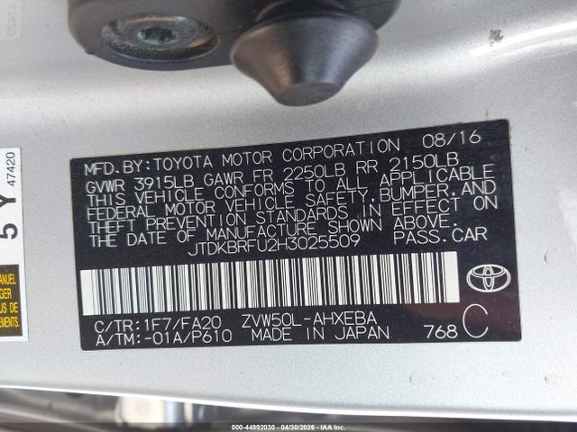 Toyota Prius Two