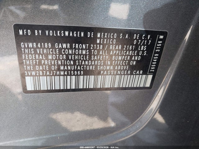 Volkswagen Jetta 1.4t S