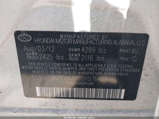 Hyundai SONATA Gls