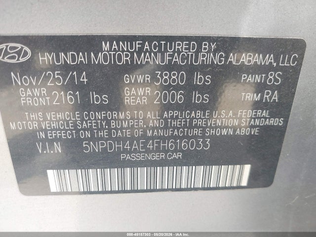 Hyundai ELANTRA Limited