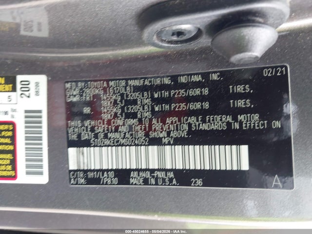 Toyota Sienna Limited