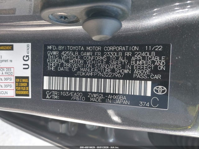 Toyota Prius Prime Xle