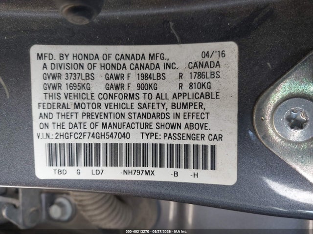 Honda Civic Ex
