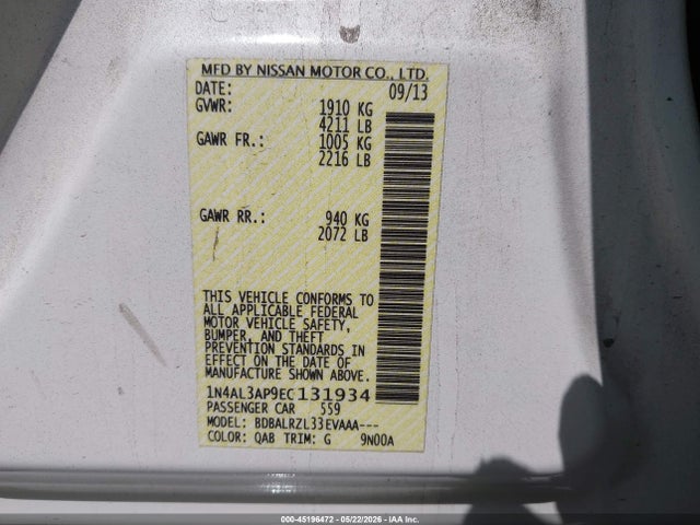 Nissan Altima 2.5 S