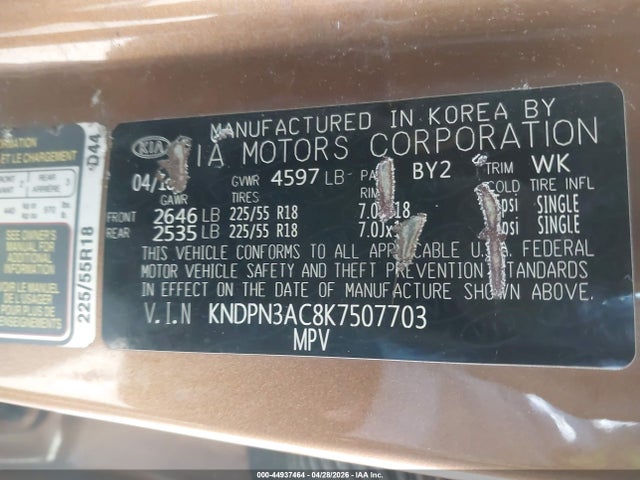 Kia Sportage Ex