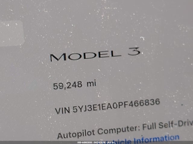 Tesla Model 3 Rear-wheel Drive