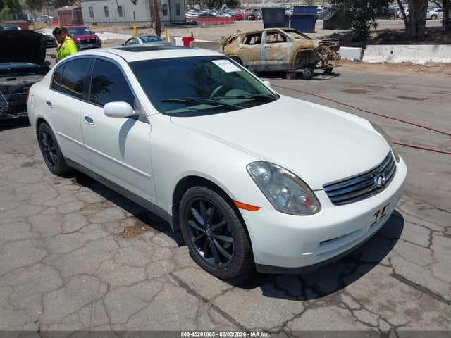 Salvage INFINITI G35x Image