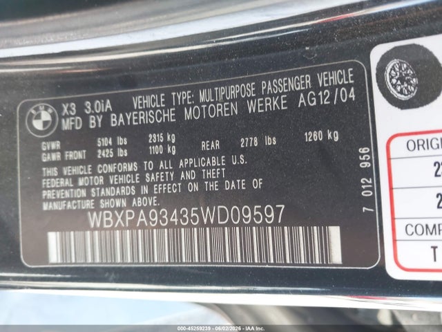 BMW X Series 3.0i