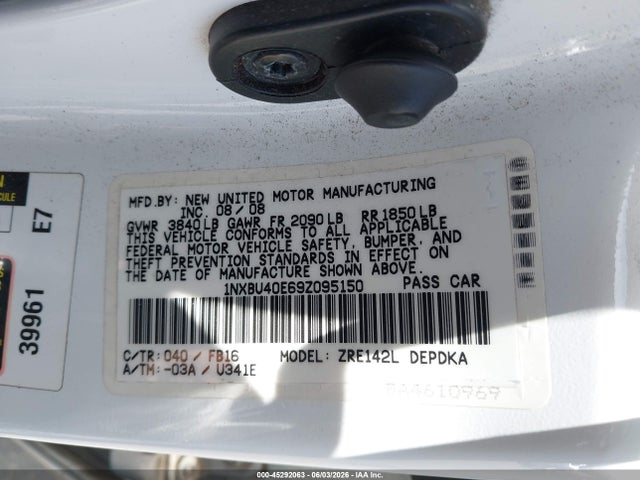 Toyota Corolla Le
