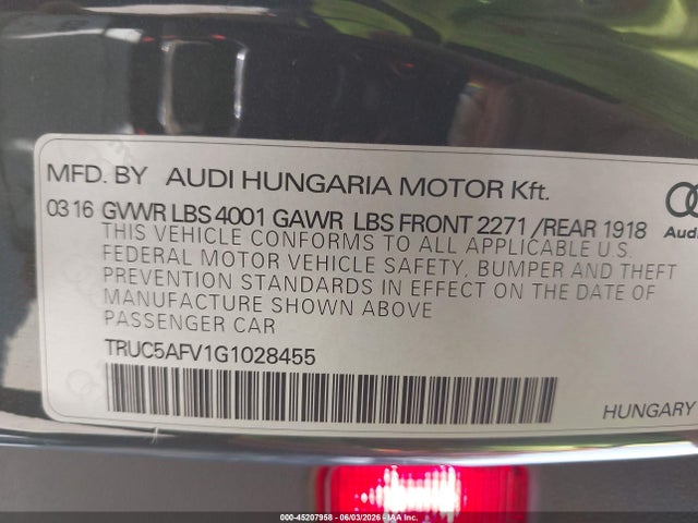 Audi TT 2.0t