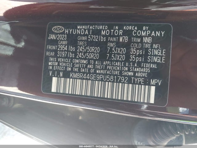 Hyundai PALISADE Sel