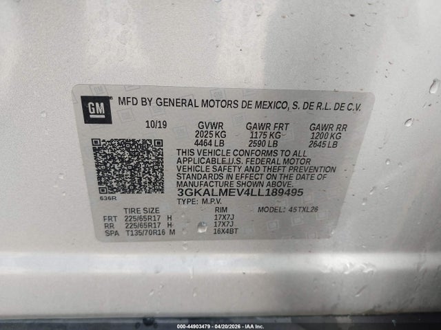 GMC Terrain Fwd Sle