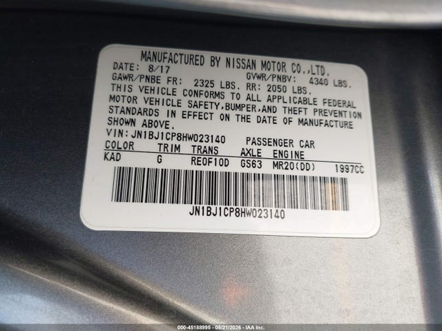 Nissan Rogue S