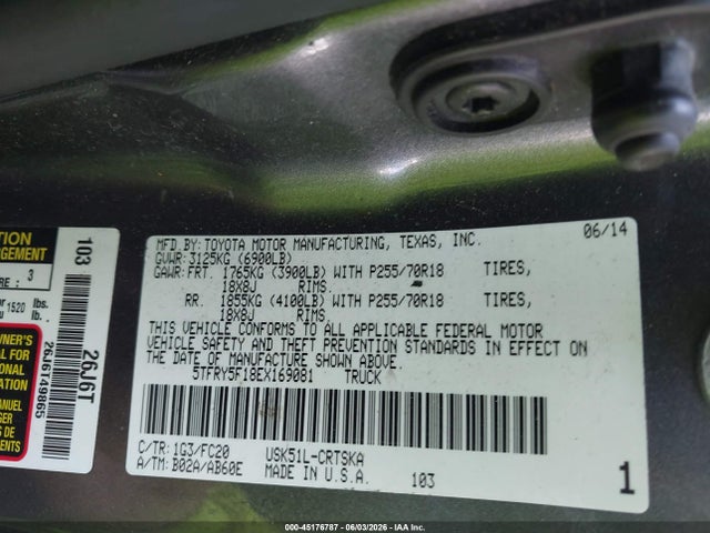 Toyota Tundra Sr5 5.7l V8