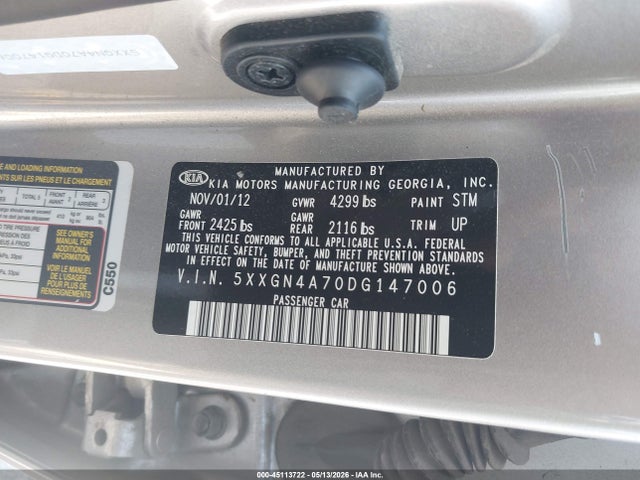 Kia Optima Ex