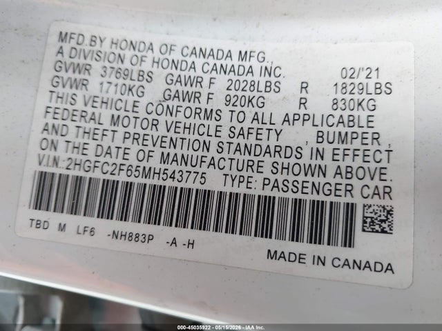 Honda Civic Lx
