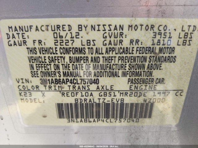 Nissan Sentra 2.0 S
