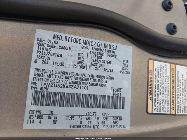 Ford Explorer Xls