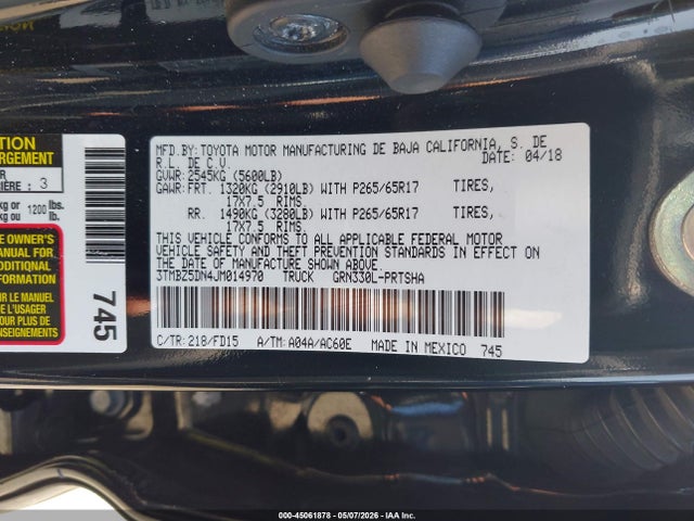 Toyota Tacoma Trd Sport