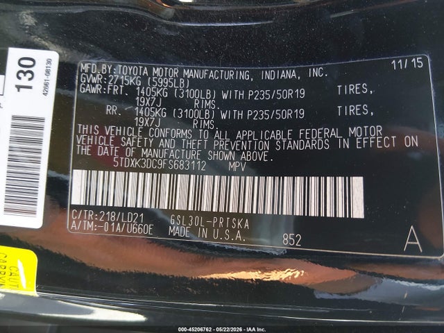 Toyota Sienna Se 8 Passenger