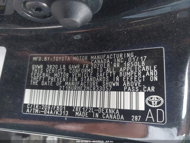 Toyota Corolla Le