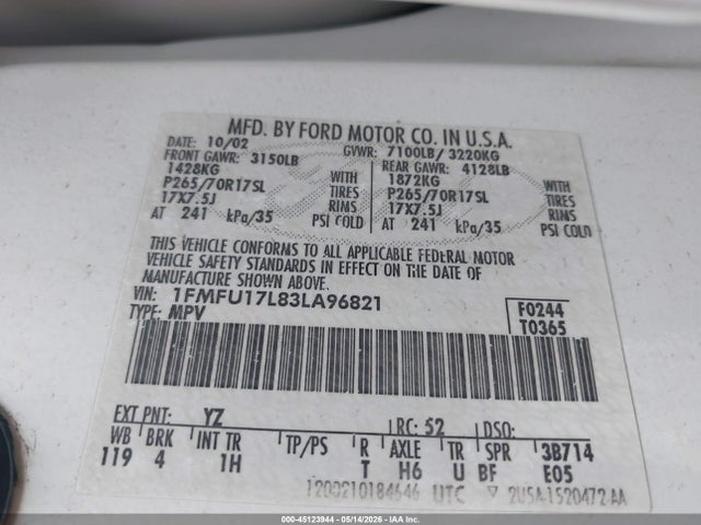 Ford Expedition Eddie Bauer